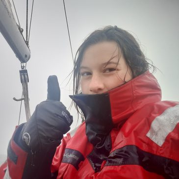 Katie McCabe on track to become the youngest person to sail solo around Britain