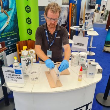 Mini-masterclasses in using WEST SYSTEM® epoxy at this year’s Southampton Boat Show