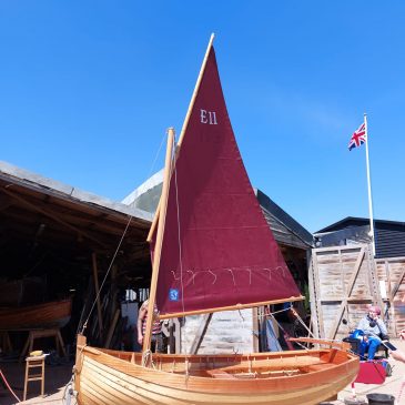 The Woodbridge Boatyard on show at Southampton