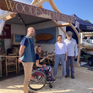 The new Wooden Boat Stage triumphs at the Southampton Boat Show