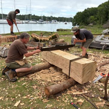 Join in with a Traditional Boatbuilding crafts day at Buckler’s Hard on Saturday 20 June